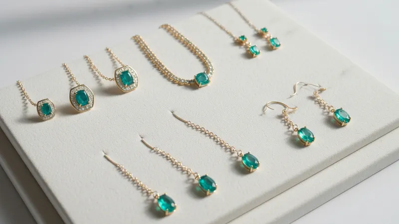 Les tendances actuelles en matière de bijoux en émeraude